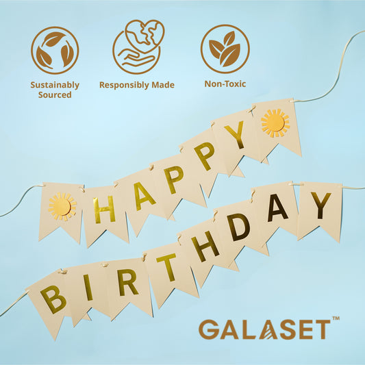Sun Birthday Banner