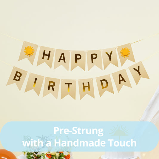 Boho Sun Birthday Party Kit