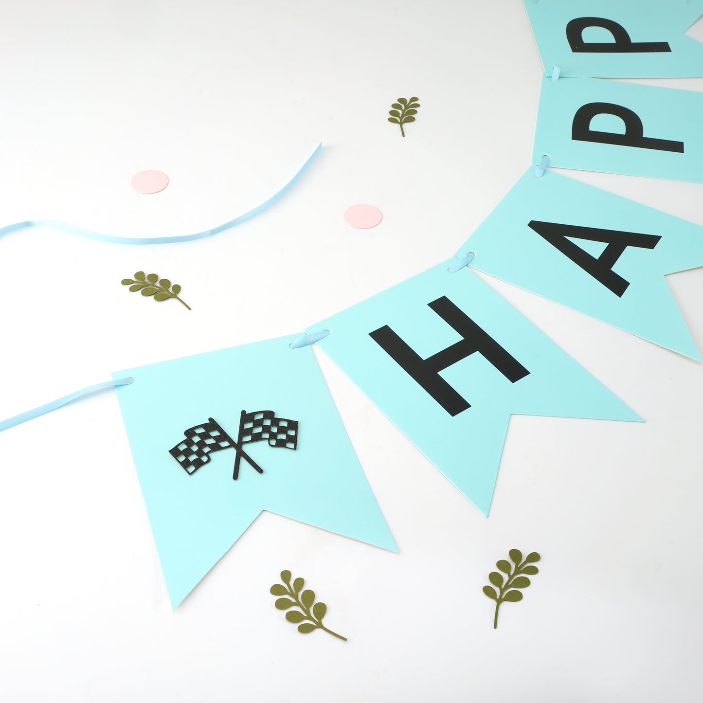 Race Car Birthday Banner